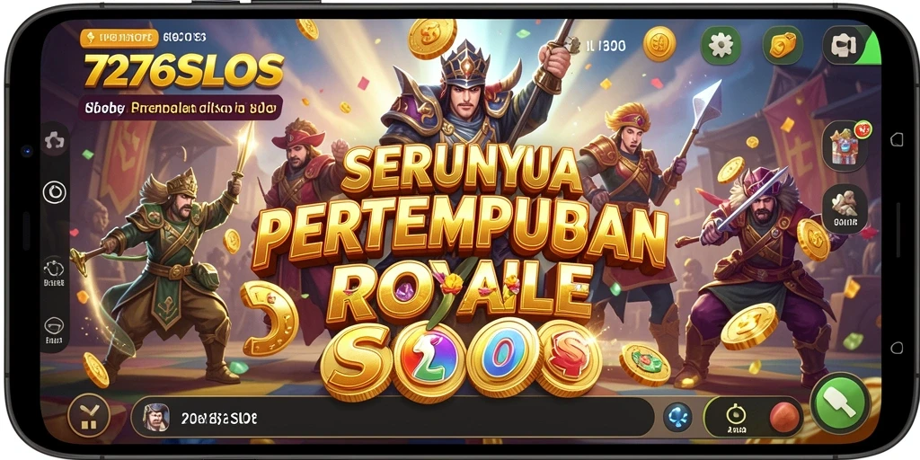 Screenshot gameplay 7276SLOTS yang menegangkan dalam aksi Battle Royale.