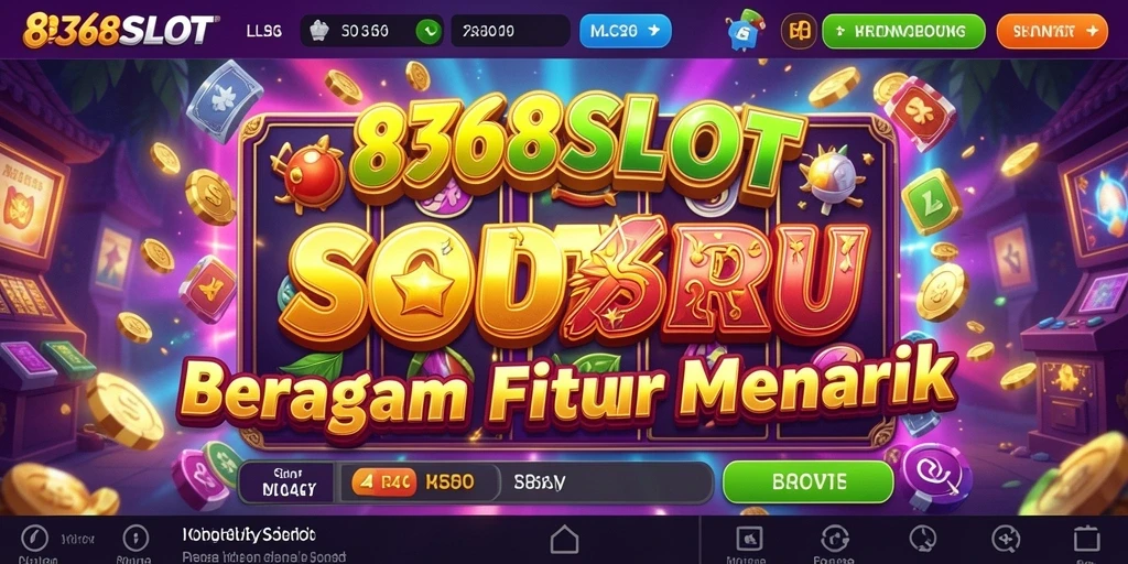 Gameplay menarik 8368SLOT dengan berbagai fitur slot yang seru.
