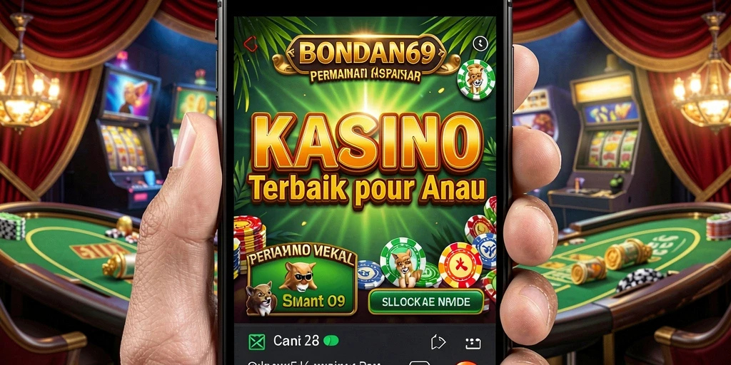 Tampilan menarik gameplay di BONDAN69 dengan berbagai pilihan permainan Kasino.