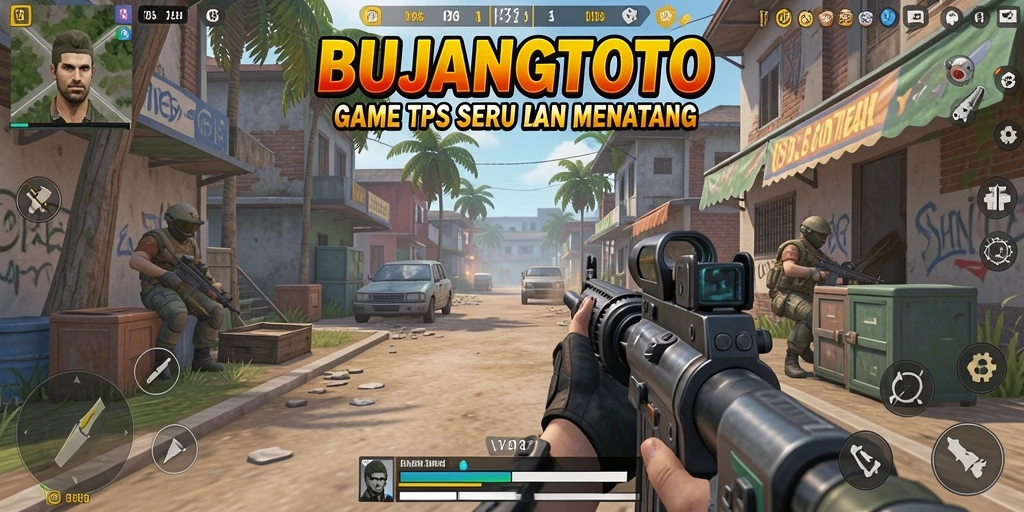 Tampilan gameplay seru di BUJANGTOTO dengan aksi menegangkan.