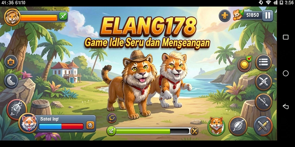 Tampilan menarik dan gameplay menarik di ELANG178.
