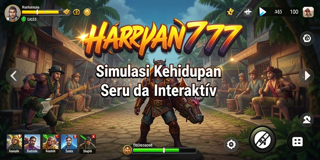 Tampak layar dari gameplay menarik di HARAPAN777.