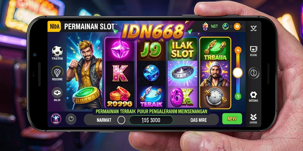Tampilan screenshot IDN668 menampilkan gameplay Slot yang mengasyikkan.