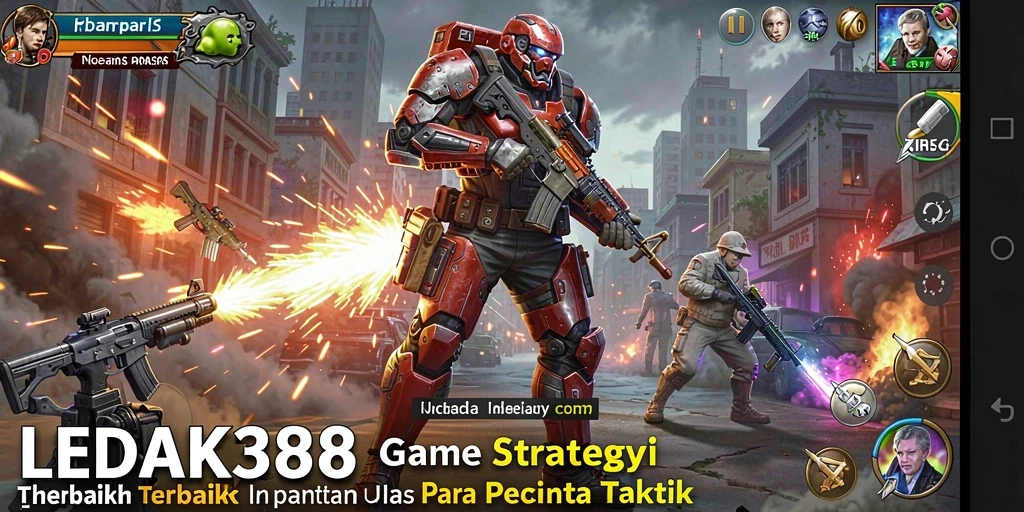 Tampilan utama gameplay <strong>LEDAK388</strong> yang penuh strategi dan taktik.