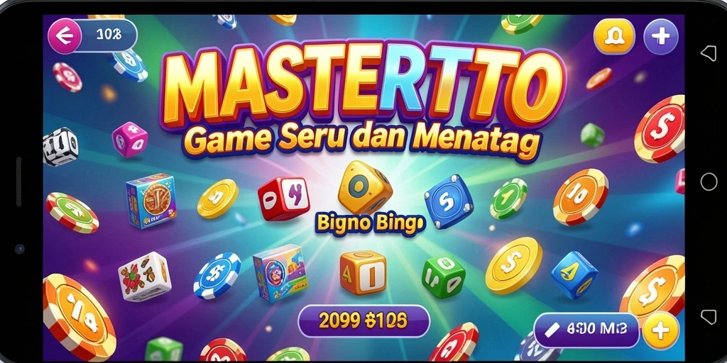 Tampilan menarik gameplay Bingo di MASTERTOTO.