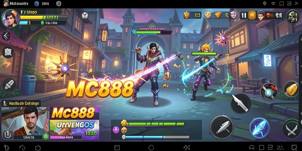 Tampilan utama MC888 yang menyajikan antarmuka aplikasi Utility.