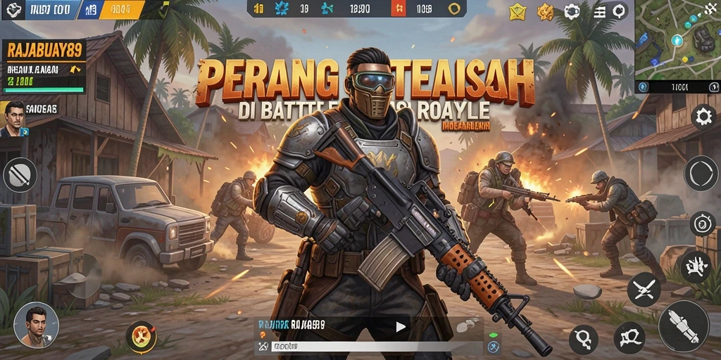 Pengalaman seru dalam game Battle Royale yang menantang.