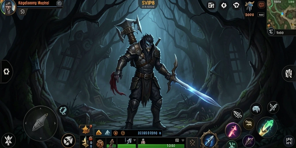 Gameplay SVIP8 yang menakutkan dan mencekam.
