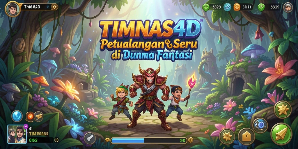 Tampilan gameplay TIMNAS4D yang seru dan penuh petualangan.