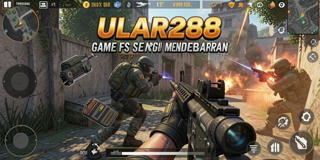 Tangkapan layar gameplay ULAR288 dengan aksi seru di medan perang.