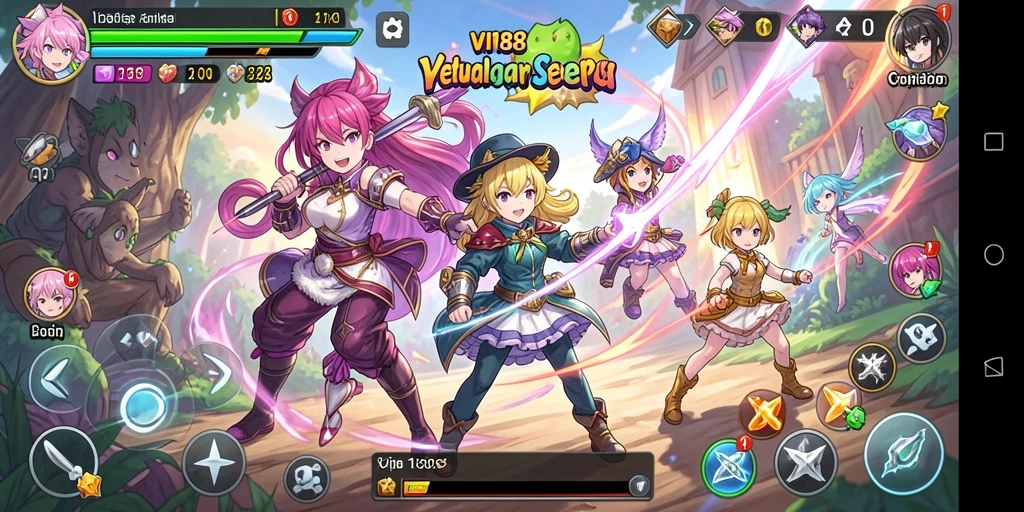 Gameplay seru dan visual mengagumkan dalam VIP188.