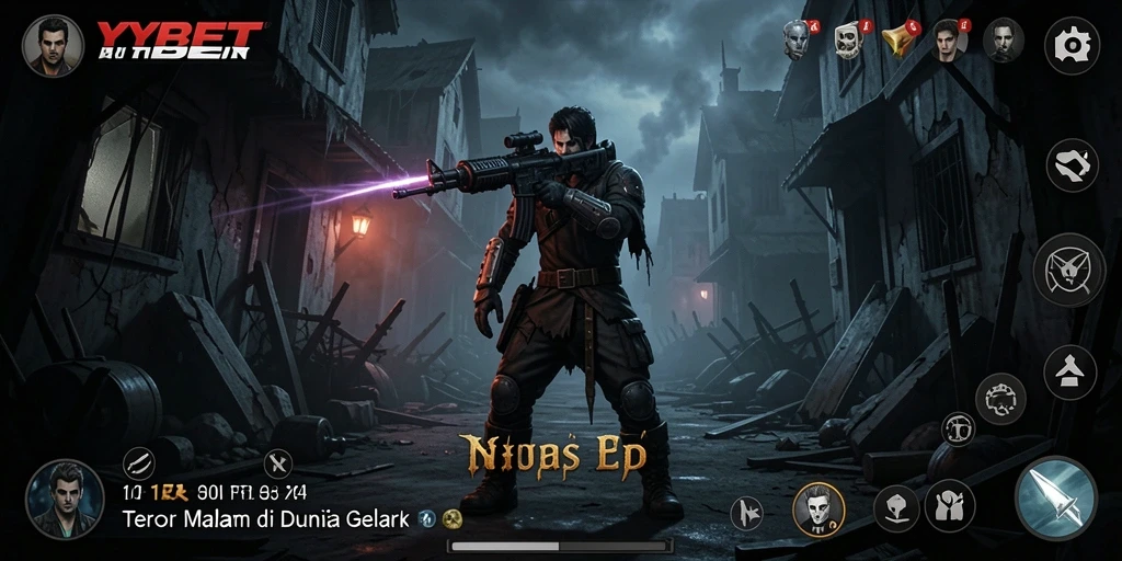 Tangkapan layar permainan YYBET menampilkan suasana menakutkan dengan gameplay yang mendebarkan.