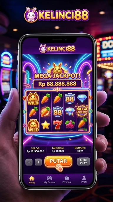 Screenshot dari berbagai aplikasi populer di Kelinci88.